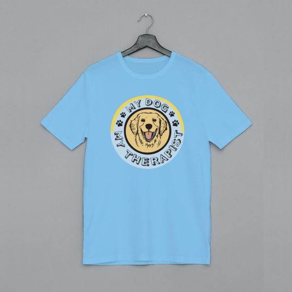 My-dog-my-therapist-blue