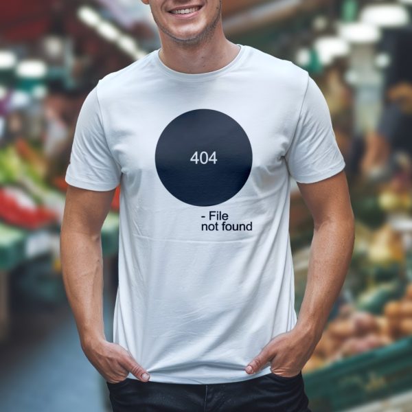 Alternative view of 404 file not found