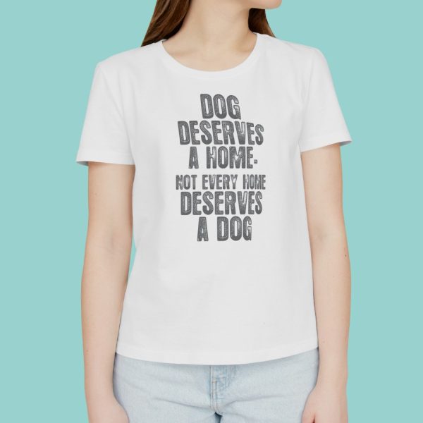 Alternative view of dog deserves a home