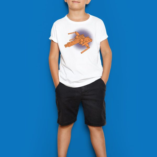 Alternative view of lego-space-ship