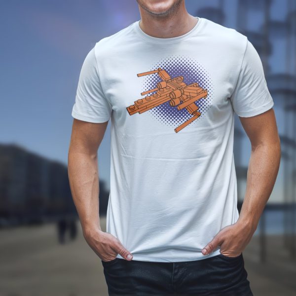 Alternative view of lego-space-ship