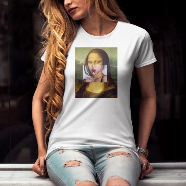 Alternative view of mona-lisa