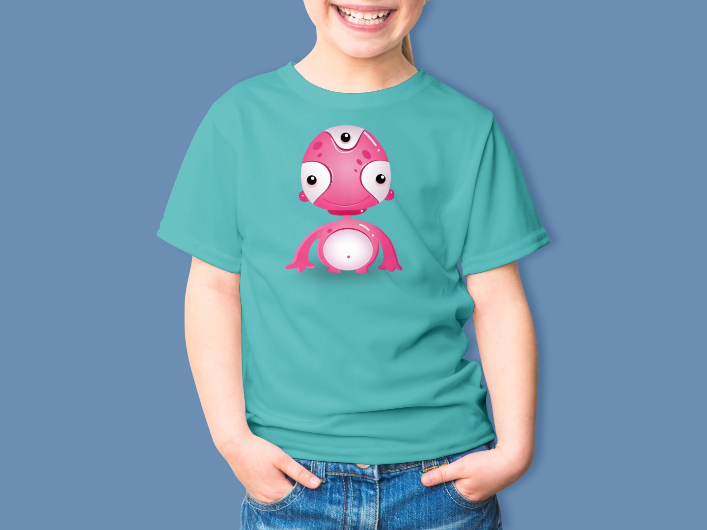 Pink Alien Girl - Image 8