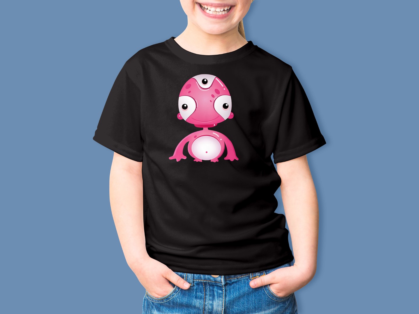 Pink Alien Girl - Image 7