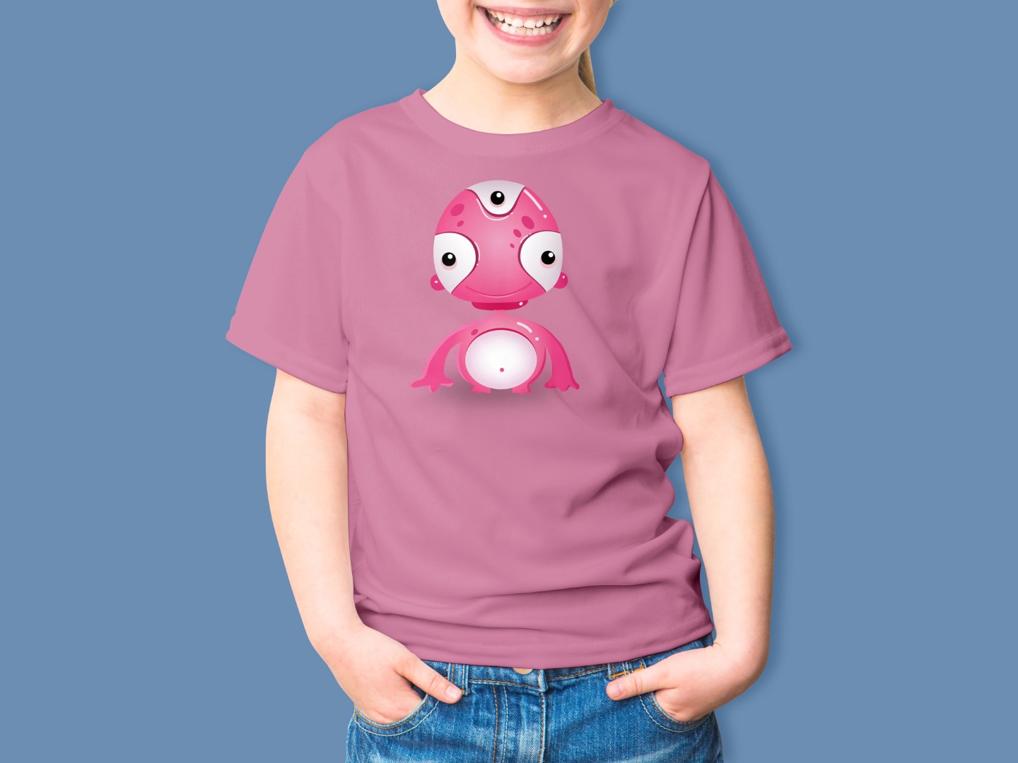 Pink Alien Girl - Image 6