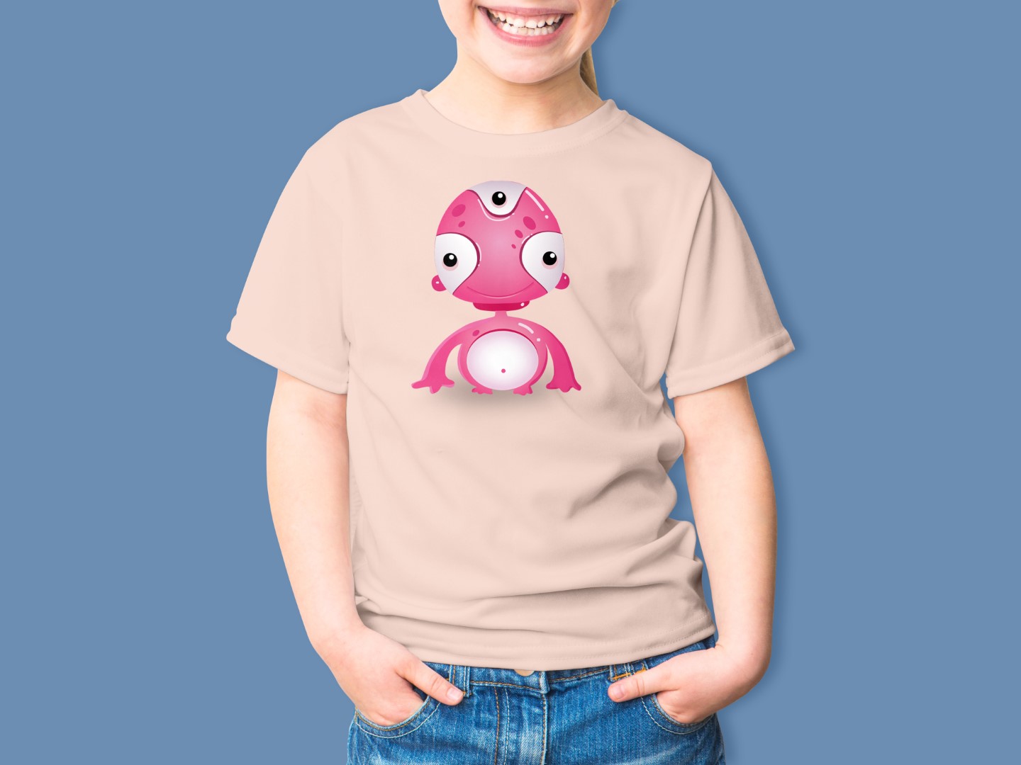 Pink Alien Girl - Image 5