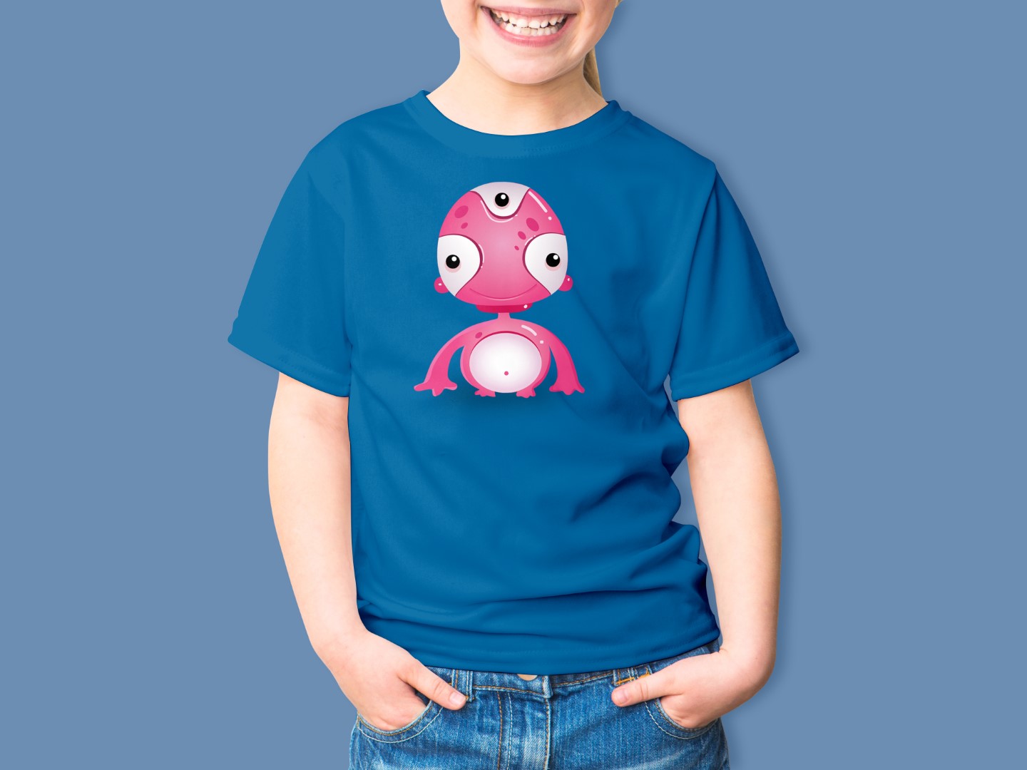 Pink Alien Girl - Image 4