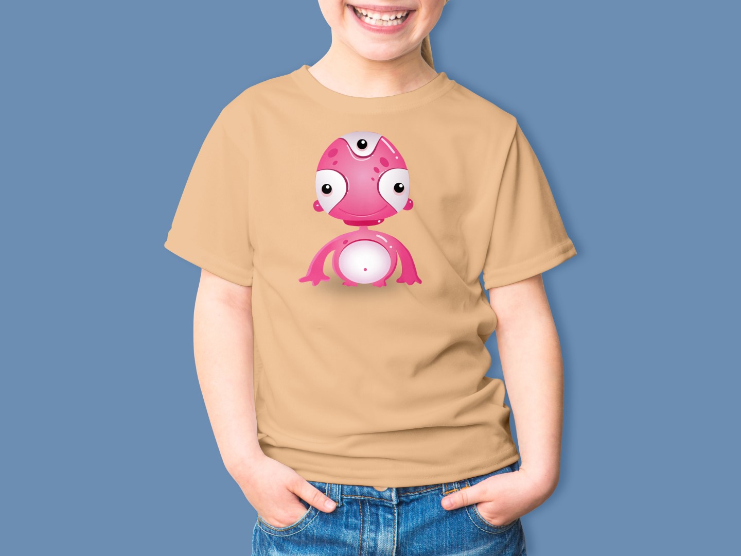 Pink Alien Girl - Image 3