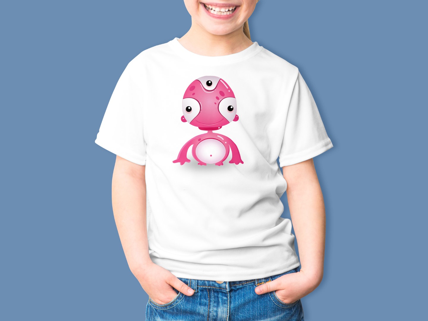 Pink Alien Girl - Image 2