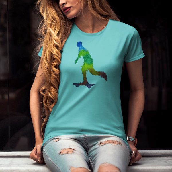 Alternative view of skate-boy