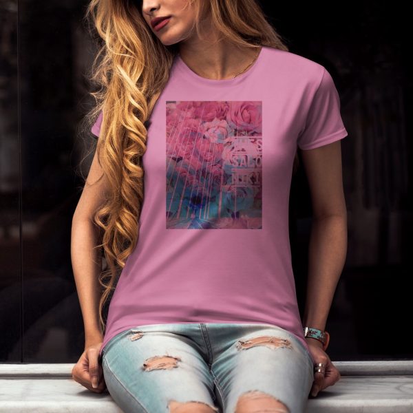 Alternative view of umbrellas-thessaloniki